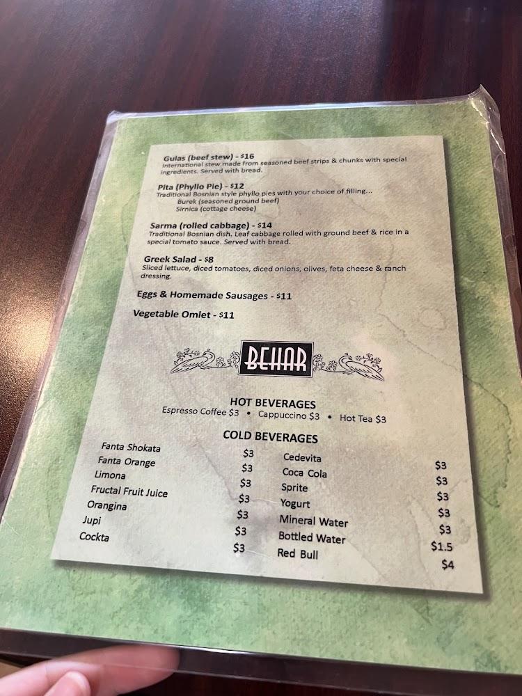 BEHAR CAFE Menu image 2