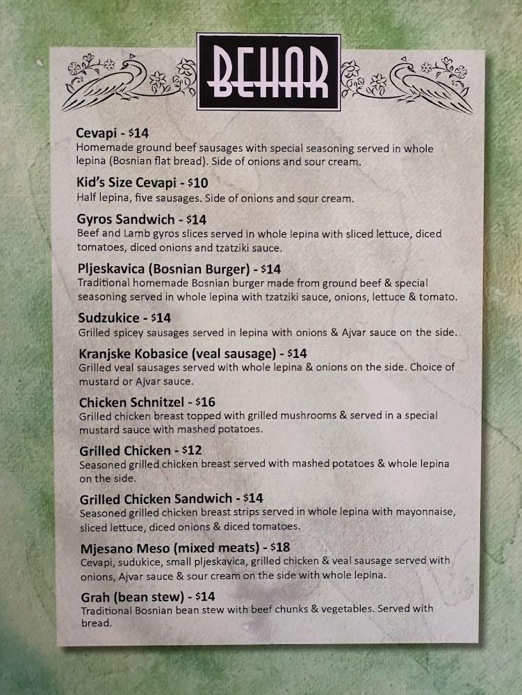 BEHAR CAFE Menu image 3